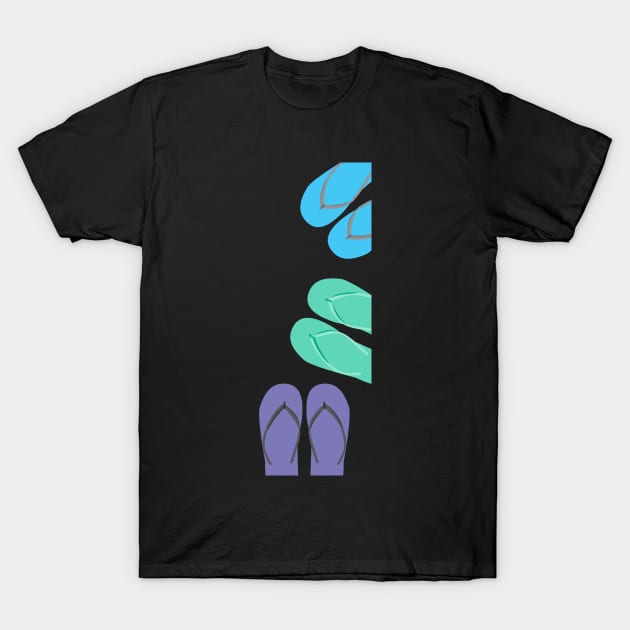 Flip flops T-Shirt by sigdesign